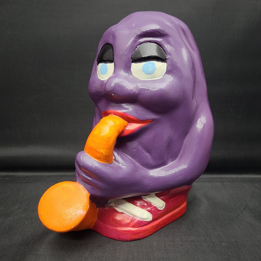 California Raisins V8ntage‎ Handpainted Ceramic Band Saxophone Player 6"